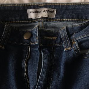 American Apparel High Waist Jeans